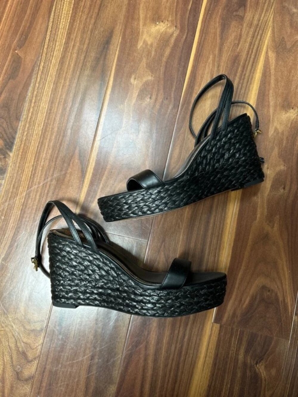 Vince Camaro Emrey Platform Wedge Sandals sz 9.5 - Picture 3 of 10